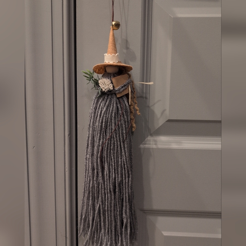 Handmade Whimsical Witch Decor - Picture 2 of 3